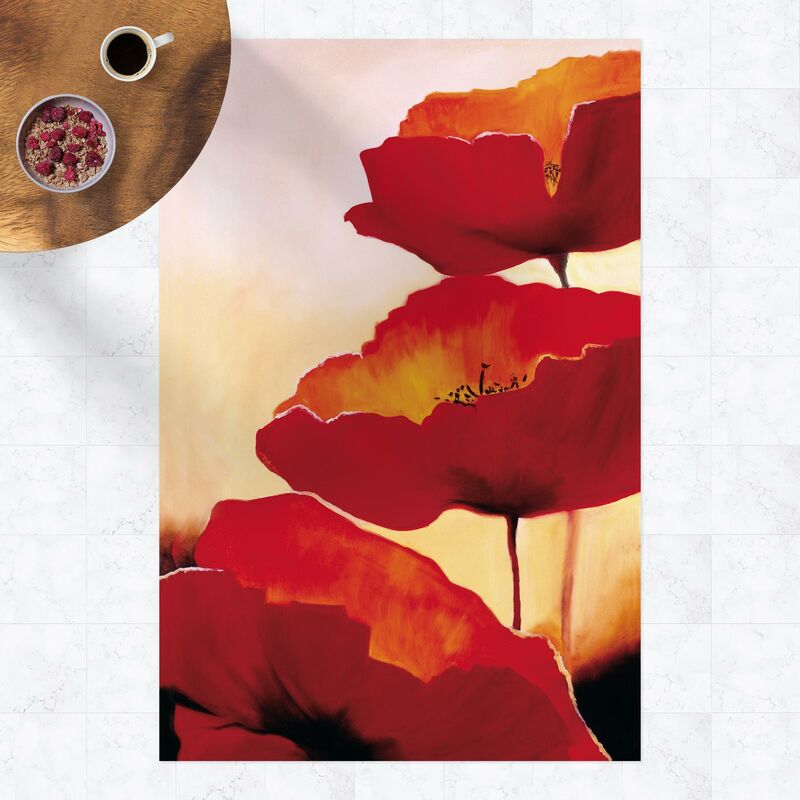 

Alfombras vinílicas - Poppy Family - Alto 3:2 Dimensión LxA: 90cm x 60cm