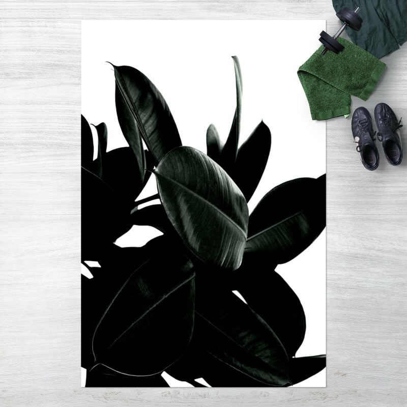 

Alfombras vinílicas - Rubber Tree Dark Green - Alto 3:2 Dimensión LxA: 60cm x 40cm