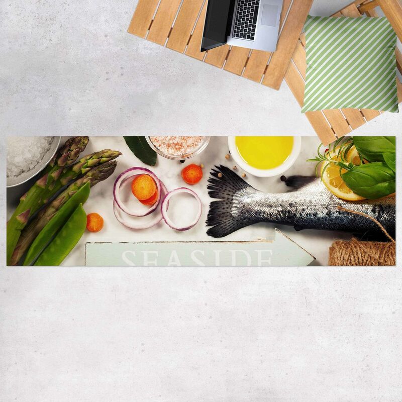 

Alfombras vinílicas - Seaside - Panorama Formato apaisado Dimensión LxA: 70cm x 210cm