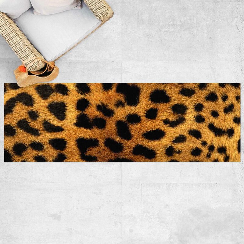 

Alfombras vinílicas - Serval Cat Fur - Panorama Formato apaisado Dimensión LxA: 60cm x 180cm