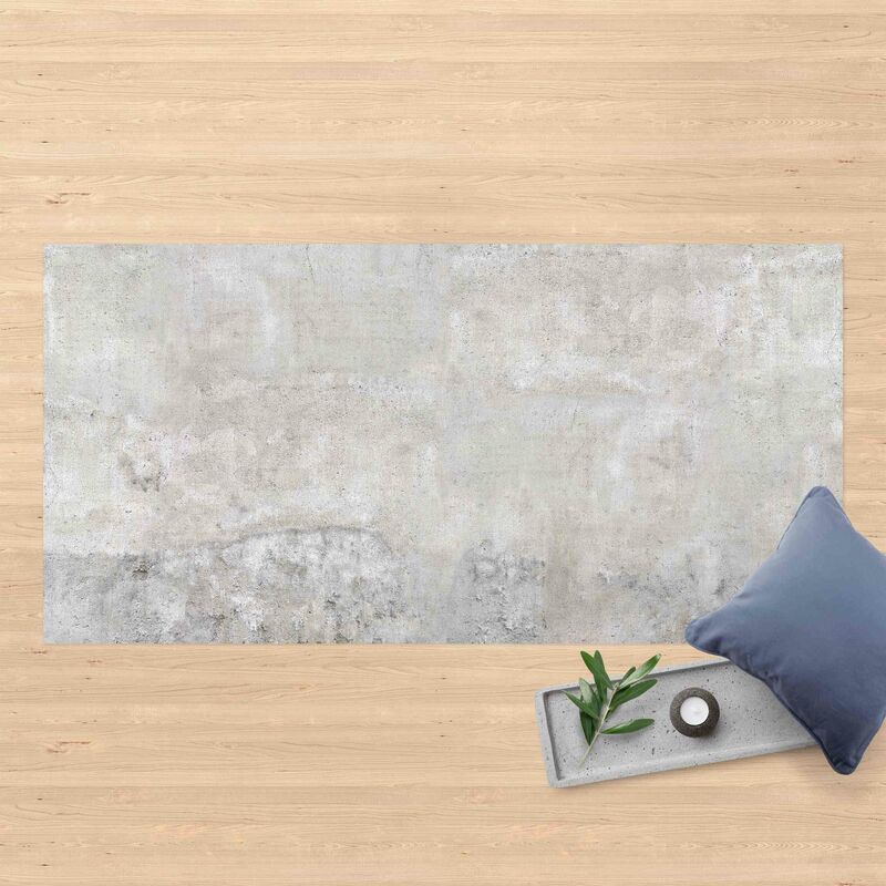 

Alfombras vinílicas - Shabby Concrete Look - Apaisado 1:2 Dimensión LxA: 60cm x 120cm