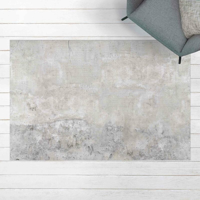 

Bilderwelten - Alfombras vinílicas - Shabby Concrete Look - Apaisado 2:3 Dimensión LxA: 140cm x 210cm