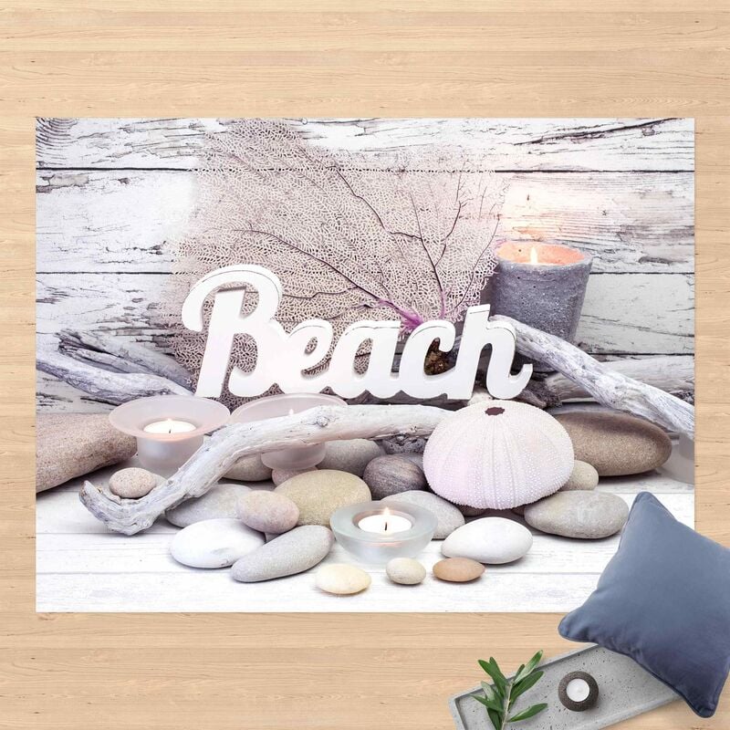 

Alfombras vinílicas - Spa Beach Decoration - Apaisado 3:4 Dimensión LxA: 120cm x 160cm