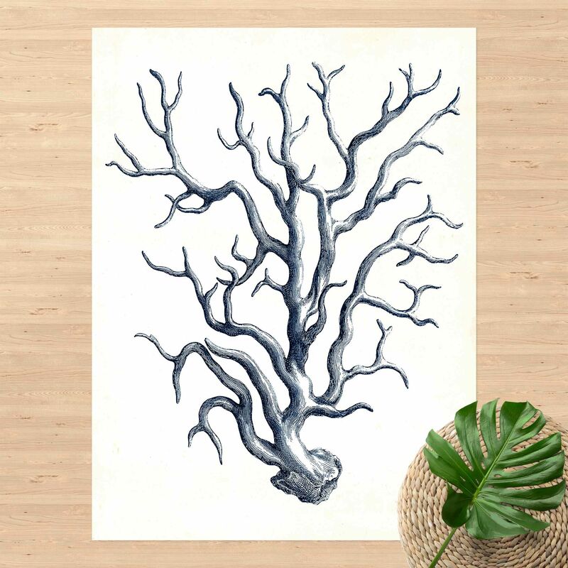 

Alfombras vinílicas - Stranded Goods In Navy IV - Alto 4:3 Dimensión LxA: 180cm x 135cm