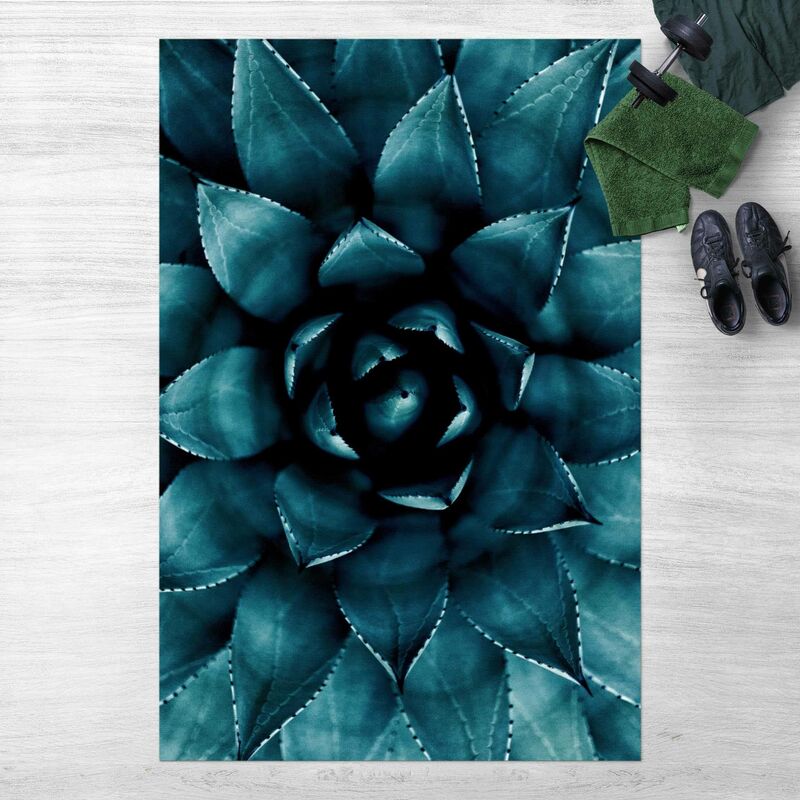 

Alfombras vinílicas - Succulent Petrol II - Alto 3:2 Dimensión LxA: 60cm x 40cm