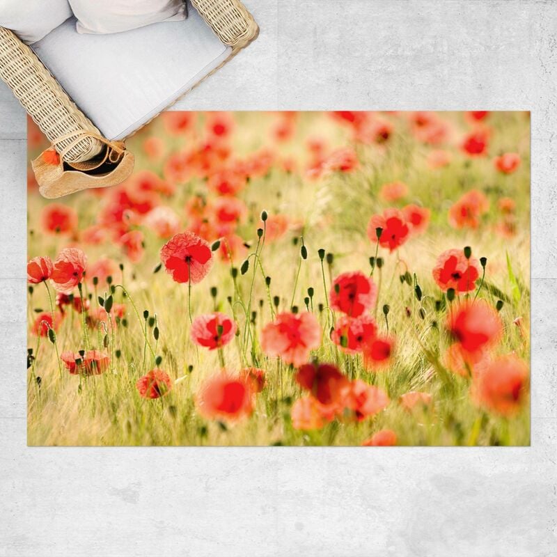 

Alfombras vinílicas - Summer Poppies - Apaisado 2:3 Dimensión LxA: 140cm x 210cm