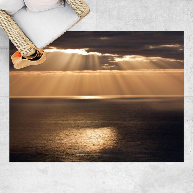 

Alfombras vinílicas - Sun Beams Over The Ocean - Apaisado 3:4 Dimensión LxA: 45cm x 60cm