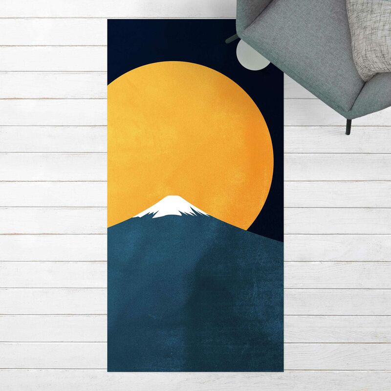 

Alfombras vinílicas - Sun, Moon And Mountain - Alto 2:1 Dimensión LxA: 200cm x 100cm