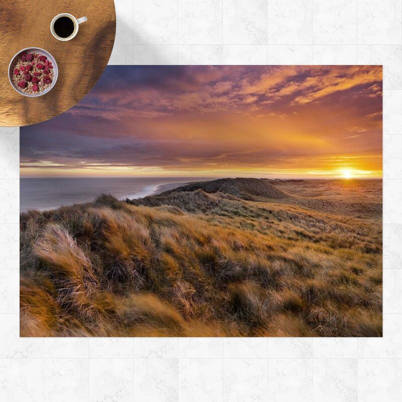 

Alfombras vinílicas - Sunrise On The Beach On Sylt - Apaisado 3:4 Dimensión LxA: 60cm x 80cm