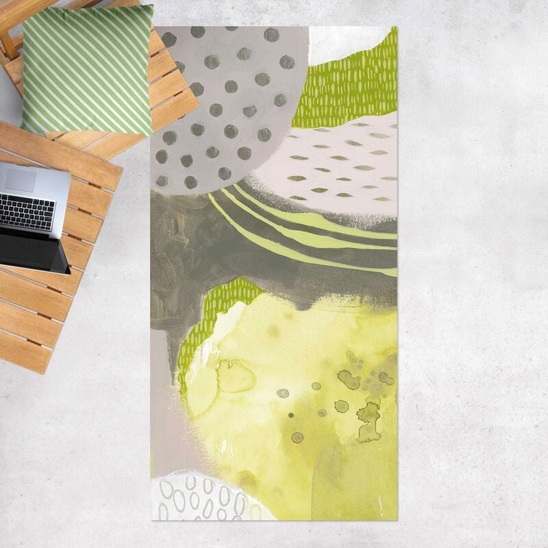 

Alfombras vinílicas - Sunspots II - Alto 2:1 Dimensión LxA: 100cm x 50cm