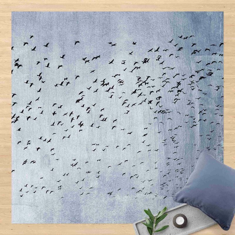 

Alfombras vinílicas - Swarm Behavior - Cuadrado 1:1 Dimensión LxA: 80cm x 80cm