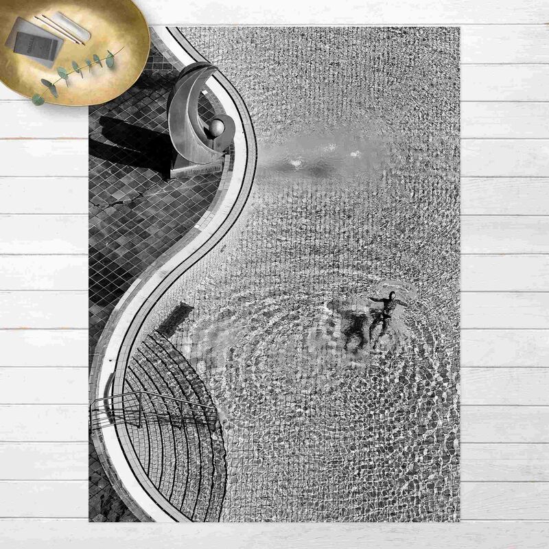 

Alfombras vinílicas - Swimming Pool Black And White - Alto 4:3 Dimensión LxA: 160cm x 120cm