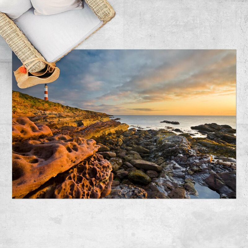 

Alfombras vinílicas - Tarbat Ness Ocean & Lighthouse At Sunset - Apaisado 2:3 Dimensión LxA: 120cm x 180cm