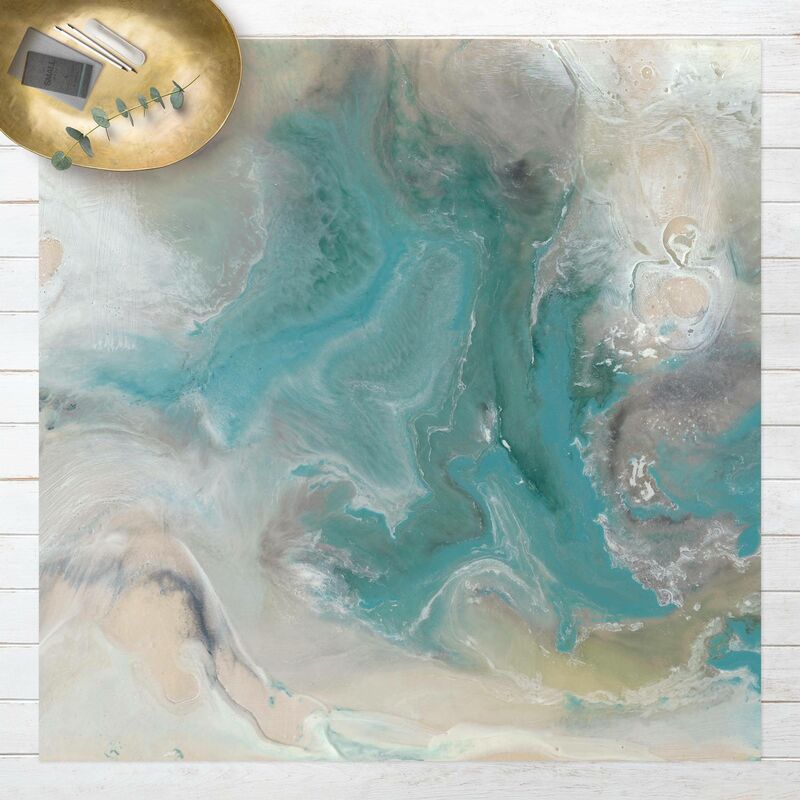 

Bilderwelten - Alfombras vinílicas - Tide With Flotsam I - Cuadrado 1:1 Dimensión LxA: 100cm x 100cm