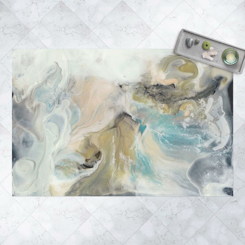 

Alfombras vinílicas - Tide With Flotsam II - Apaisado 2:3 Dimensión LxA: 140cm x 210cm