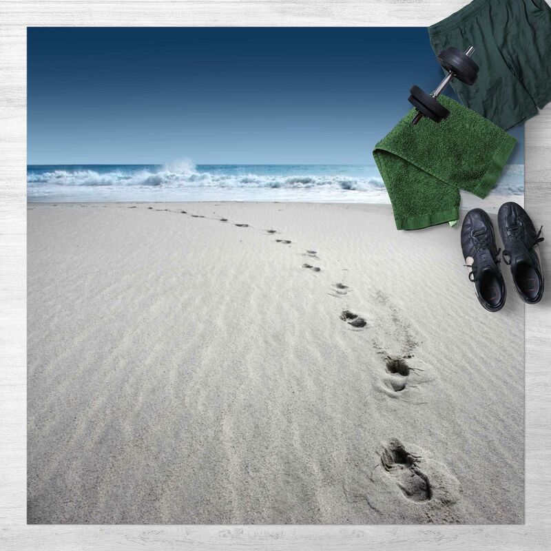 

Alfombras vinílicas - Traces In The Sand - Cuadrado 1:1 Dimensión LxA: 60cm x 60cm