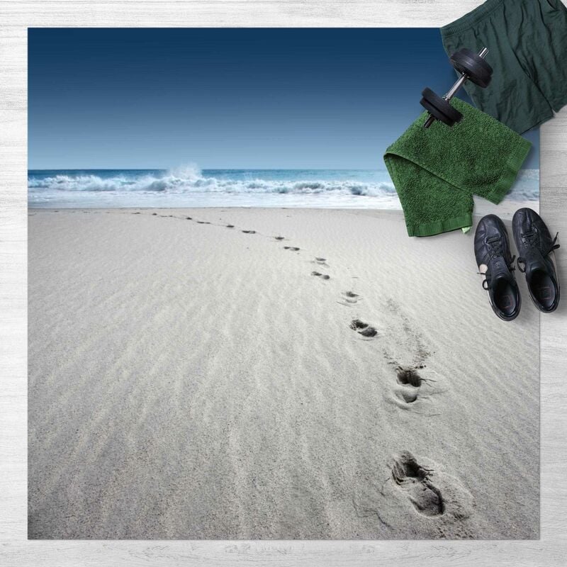 

Alfombras vinílicas - Traces In The Sand - Cuadrado 1:1 Dimensión LxA: 140cm x 140cm
