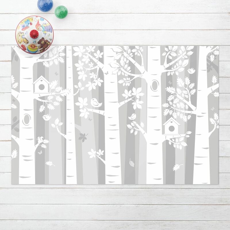 

Alfombras vinílicas - Trees In The Forest Gray - Apaisado 2:3 Dimensión LxA: 60cm x 90cm