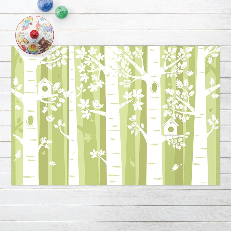 

Alfombras vinílicas - Trees In The Forest Green - Apaisado 2:3 Dimensión LxA: 60cm x 90cm