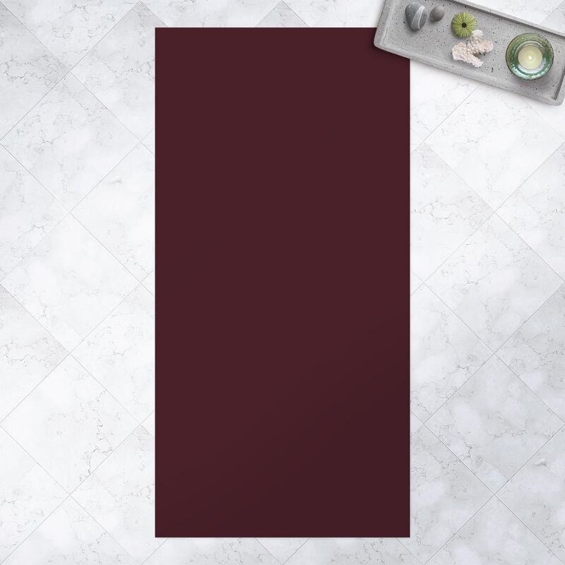 

Alfombras vinílicas - Tuscany Wine Red - Alto 2:1 Dimensión LxA: 260cm x 130cm