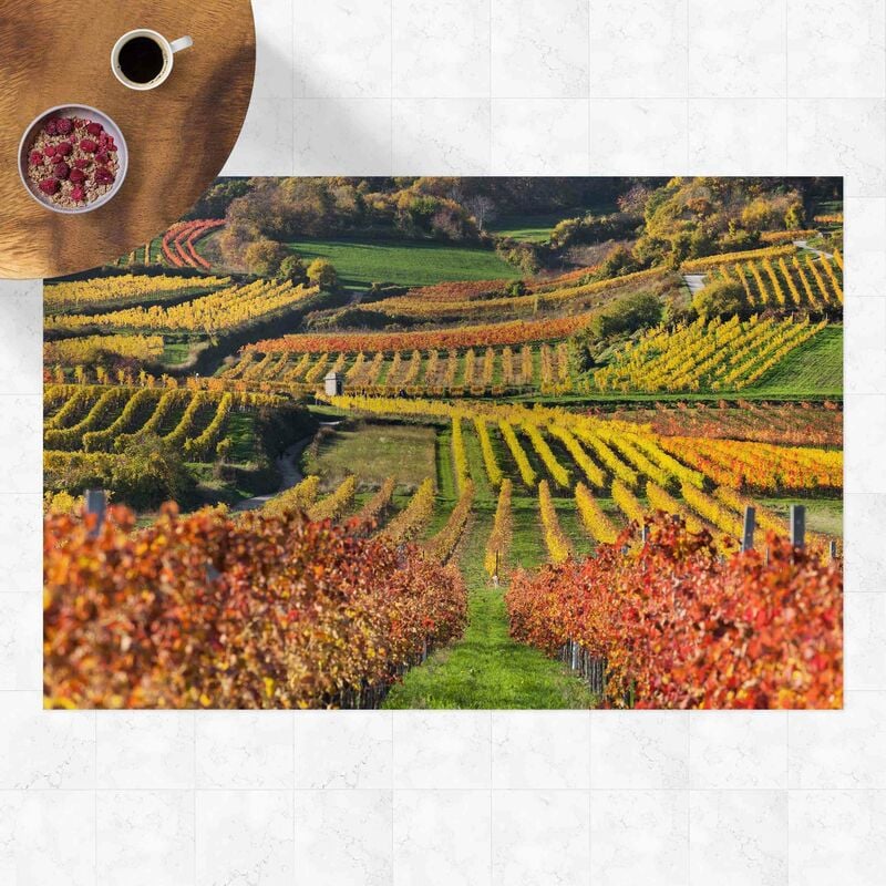 

Alfombras vinílicas - Vineyard View - Apaisado 2:3 Dimensión LxA: 140cm x 210cm