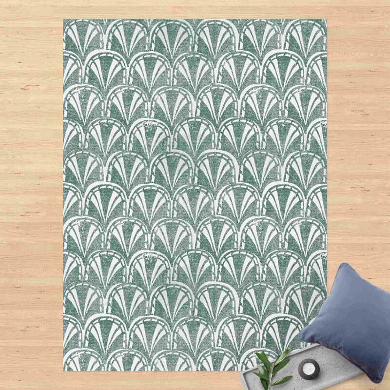 

Alfombras vinílicas - Vintage Pattern Art Deco Arches - Alto 4:3 Dimensión LxA: 100cm x 75cm