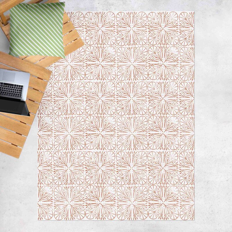 

Alfombras vinílicas - Vintage Pattern Filigree Art Deco - Alto 4:3 Dimensión LxA: 60cm x 45cm