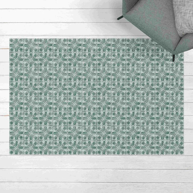 

Alfombras vinílicas - Vintage Pattern Geometric Tiles - Apaisado 2:3 Dimensión LxA: 40cm x 60cm