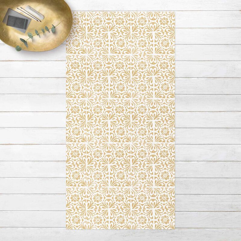 

Alfombras vinílicas - Vintage Pattern Portuguese Tiles - Alto 2:1 Dimensión LxA: 140cm x 70cm