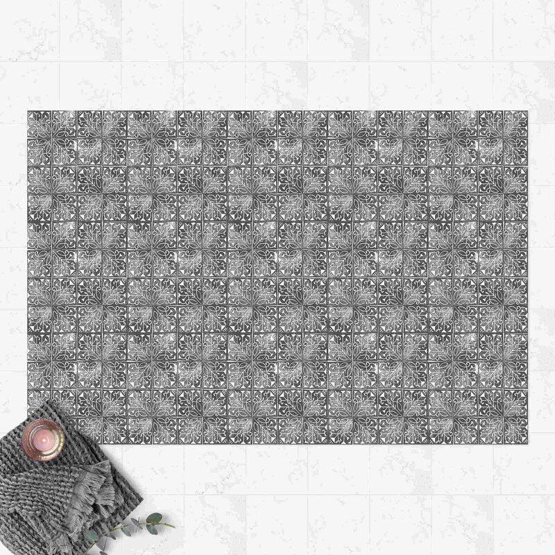 

Alfombras vinílicas - Vintage Pattern Spanish Tiles - Apaisado 2:3 Dimensión LxA: 140cm x 210cm