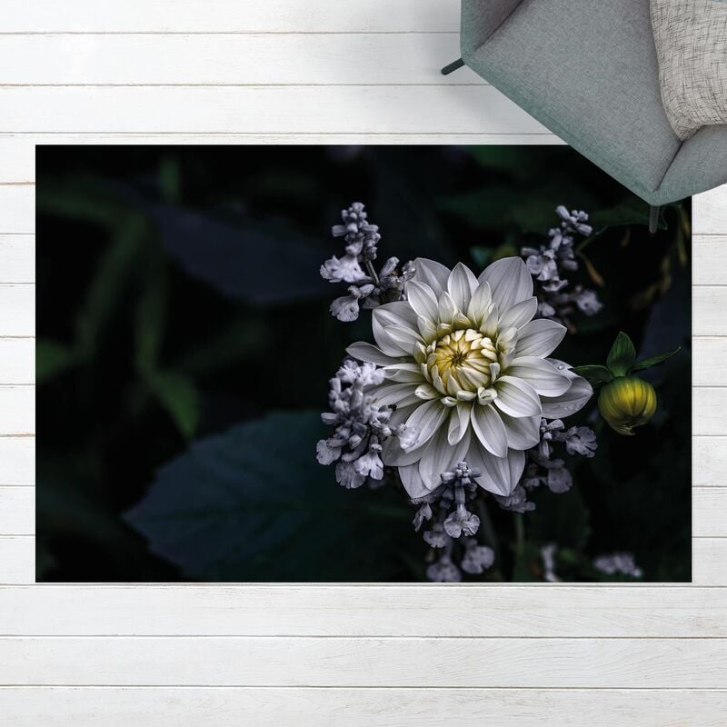

Alfombras vinílicas - White Dahlia - Apaisado 2:3 Dimensión LxA: 80cm x 120cm