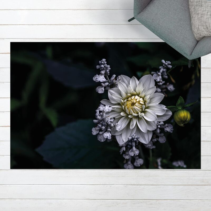 

Alfombras vinílicas - White Dahlia - Apaisado 2:3 Dimensión LxA: 40cm x 60cm