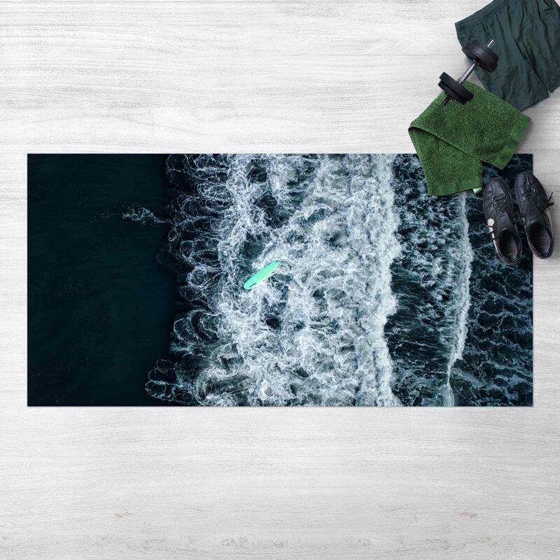

Alfombras vinílicas - Wipe Out On Raging Ocean - Apaisado 1:2 Dimensión LxA: 70cm x 140cm