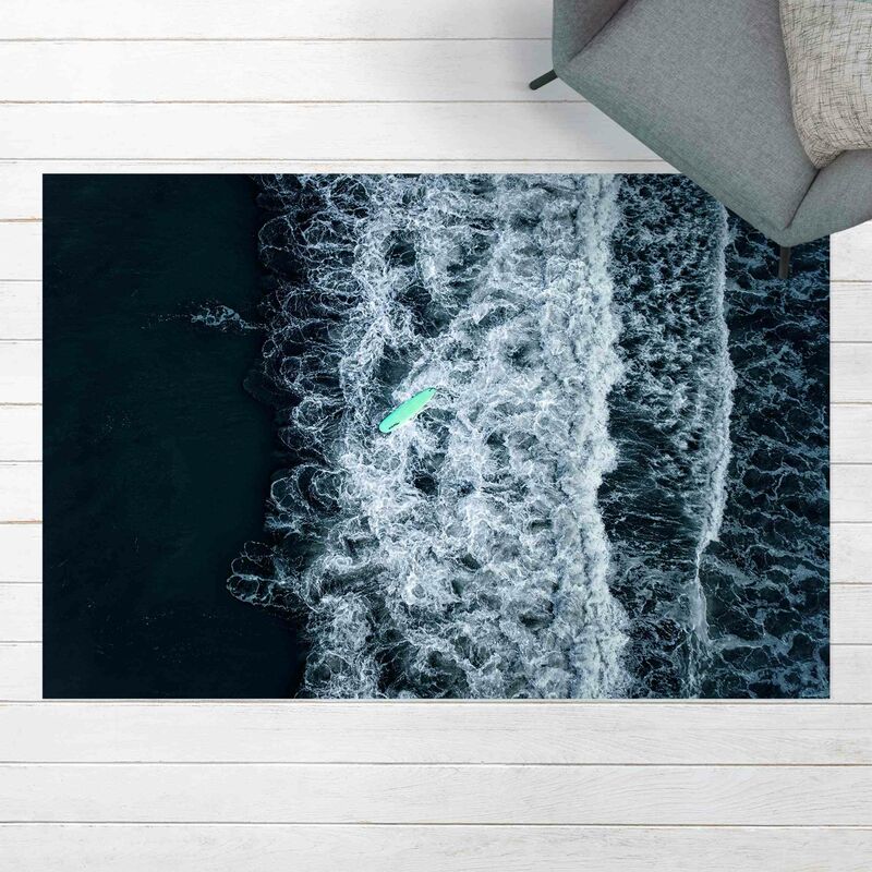 

Alfombras vinílicas - Wipe Out On Raging Ocean - Apaisado 2:3 Dimensión LxA: 80cm x 120cm