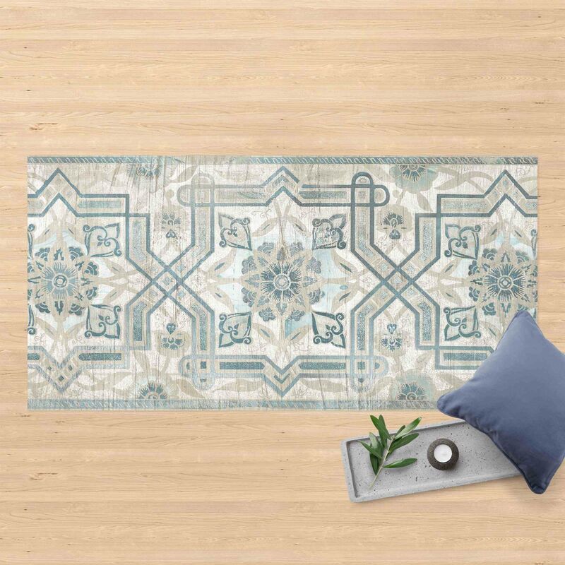 

Alfombras vinílicas - Wood Panels Persian Vintage III - Apaisado 1:2 Dimensión LxA: 90cm x 180cm