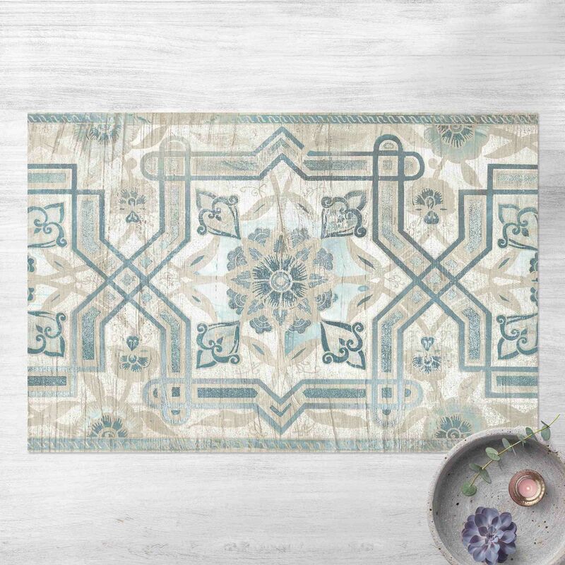 

Alfombras vinílicas - Wood Panels Persian Vintage III - Apaisado 2:3 Dimensión LxA: 60cm x 90cm