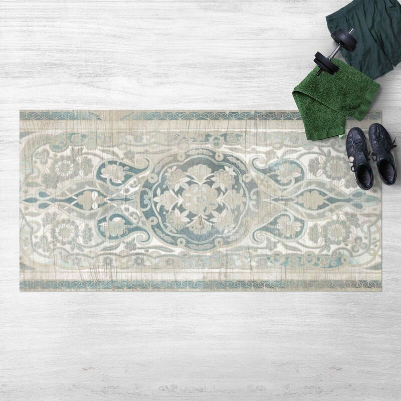 

Alfombras vinílicas - Wood Panels Persian Vintage IV - Apaisado 1:2 Dimensión LxA: 100cm x 200cm