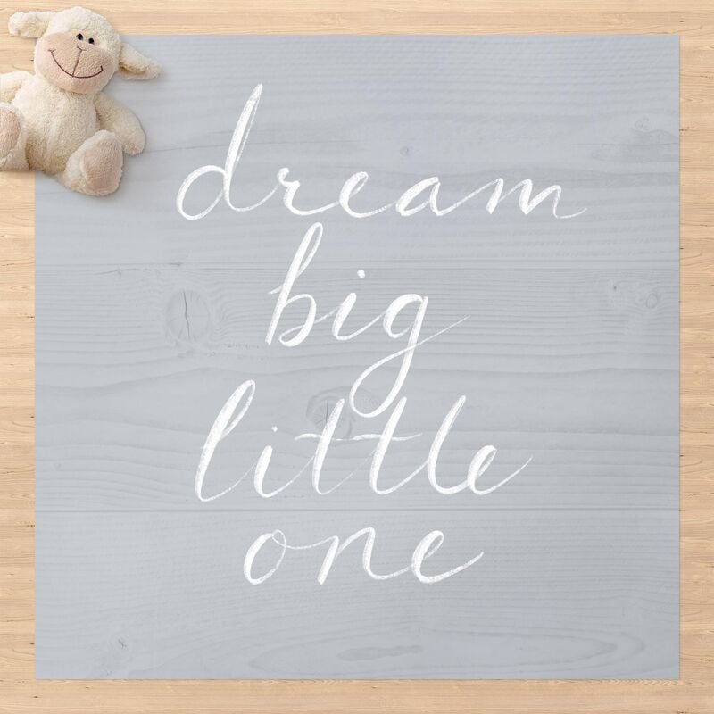 

Alfombras vinílicas - Wooden Wall Grey - Dream Big - Cuadrado 1:1 Dimensión LxA: 60cm x 60cm