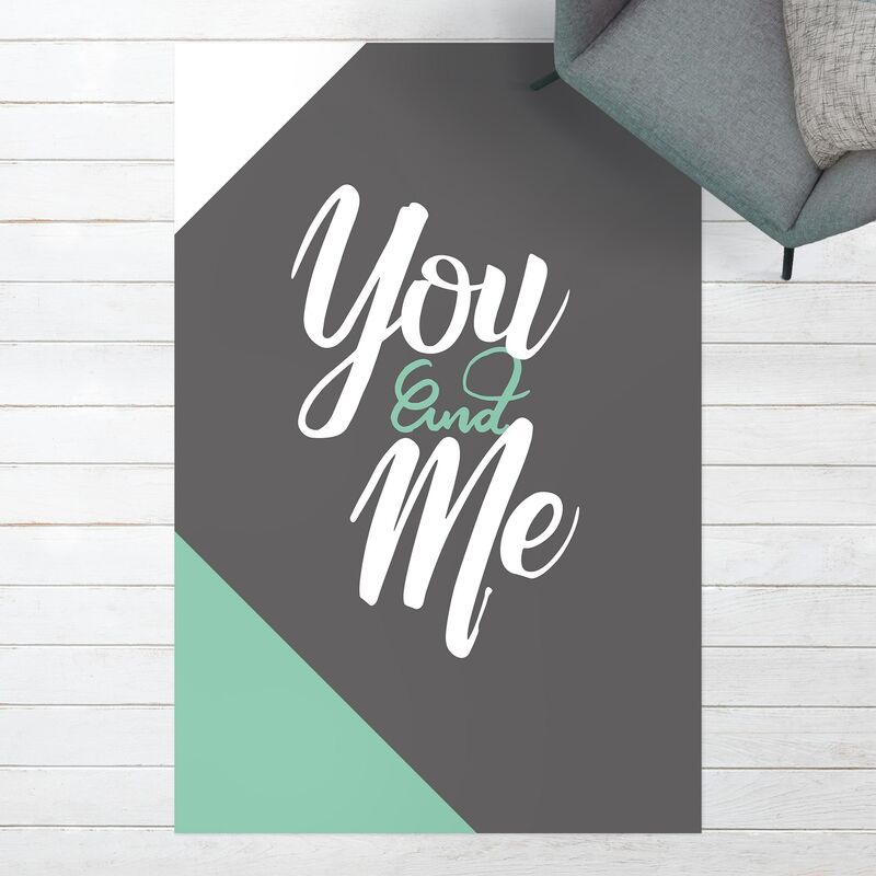 

Alfombras vinílicas - You and Me Grafical Composition - Alto 3:2 Dimensión LxA: 60cm x 40cm