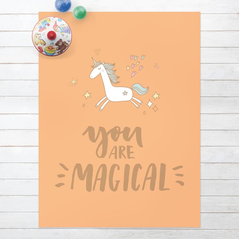 

Alfombras vinílicas - You are magical Unicorn - Alto 4:3 Dimensión LxA: 100cm x 75cm