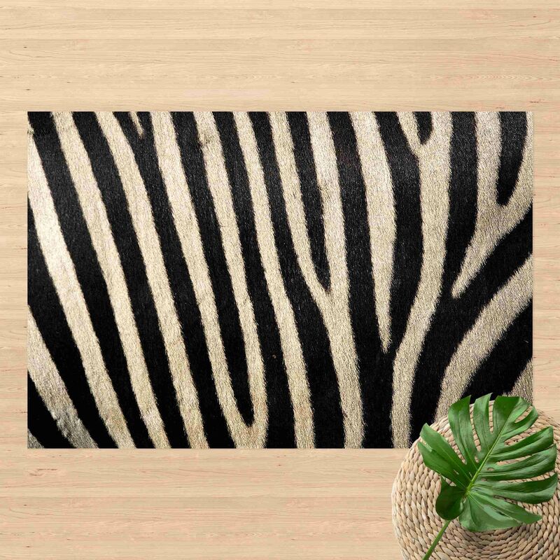 

Alfombras vinílicas - Zebra Skin - Apaisado 2:3 Dimensión LxA: 60cm x 90cm