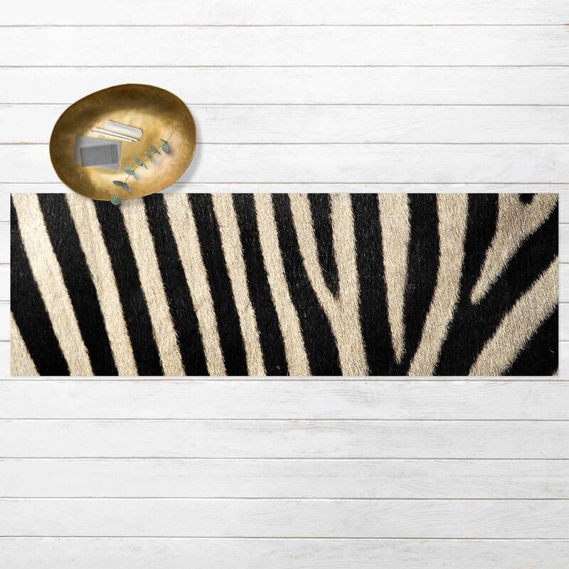 

Alfombras vinílicas - Zebra Skin - Panorama Formato apaisado Dimensión LxA: 50cm x 150cm