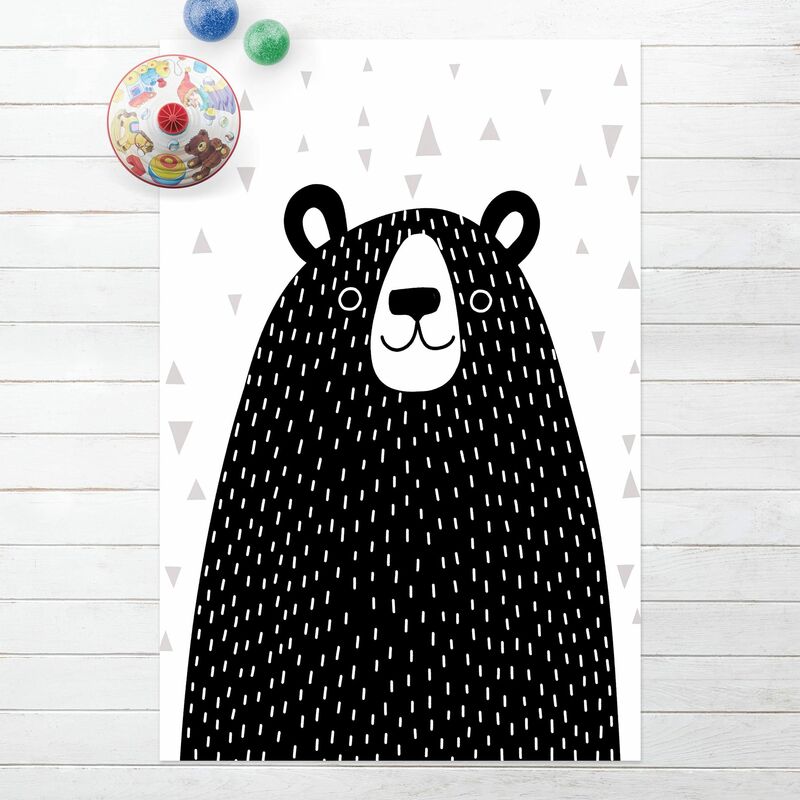 

Alfombras vinílicas - Zoo With Patterns - Bear - Alto 3:2 Dimensión LxA: 60cm x 40cm