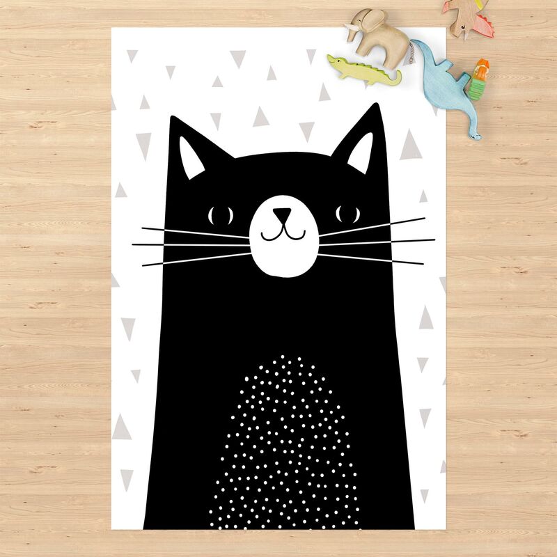 

Alfombras vinílicas - Zoo With Patterns - Cat - Alto 3:2 Dimensión LxA: 60cm x 40cm