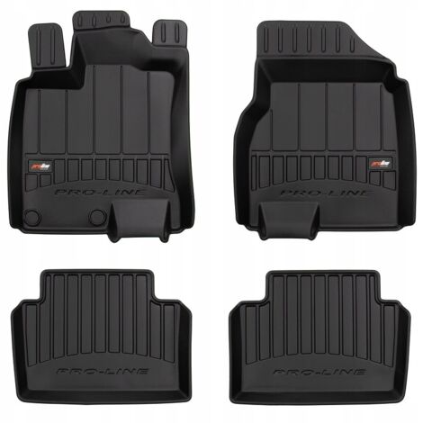 ALFOMBRAS Y FELPA DE GOMA NISSAN Qashqai 1 2006-2013 3D TROUGH