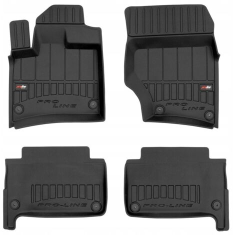 ALFOMBRAS Y FELPUDOS DE GOMA AUDI Q7 1 2006-2015 3D TROUGH