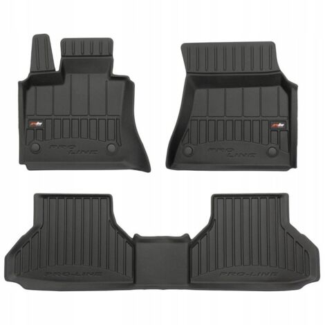 ALFOMBRAS Y FELPUDOS DE GOMA BMW X6 E71 2007-2014 3D TROUGH