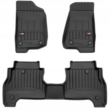 ALFOMBRAS Y FELPUDOS DE GOMA JEEP Gladiator desde 2021 - 3D TROUGH