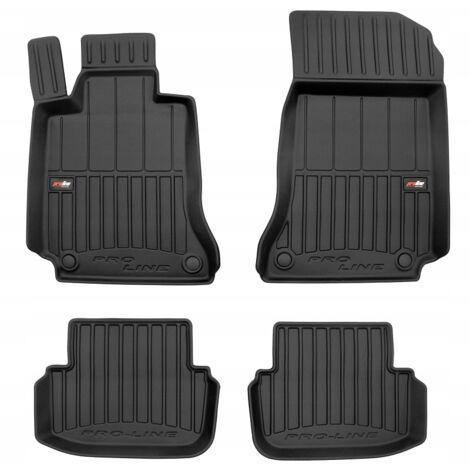 ALFOMBRAS Y FELPUDOS DE GOMA MERCEDES E Coupé C207 2009-2017 3D TROUGH