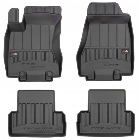 ALFOMBRAS Y FELPUDOS DE GOMA NISSAN X-Trail II T31 2008-2013 3D TROUGH